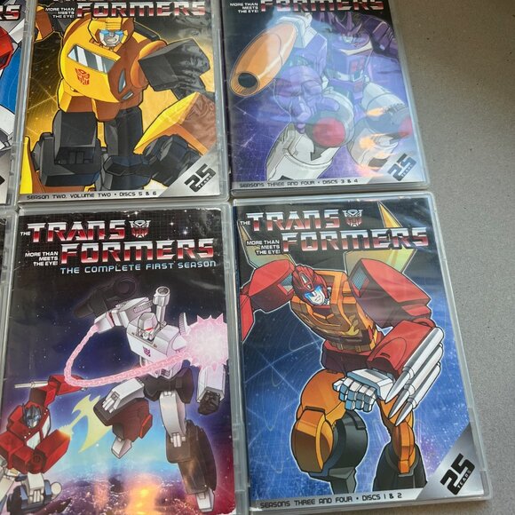 Transformers G1 Animated Series 25th Anniversary Bundle DVD Set - Picture 3 of 3